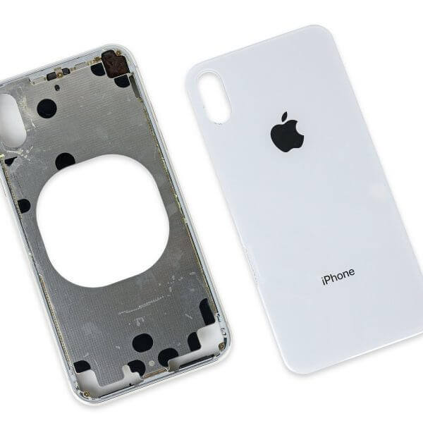 Teardown image of an Apple product.