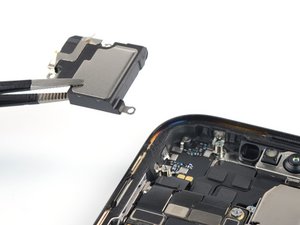 Teardown image of an apple product.