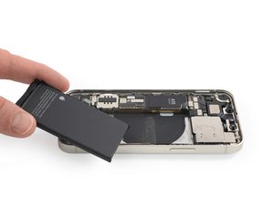 Teardown image of an apple product.