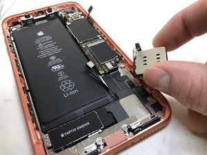 Teardown image of an apple product.