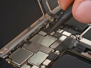 Teardown image of an apple product.