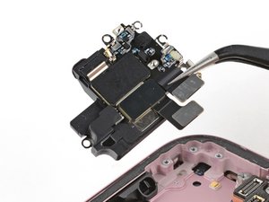 Teardown image of an apple product.