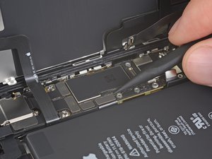 Teardown image of an apple product.