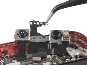 Teardown image of an apple product.