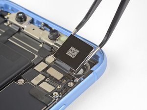 Teardown image of an apple product.