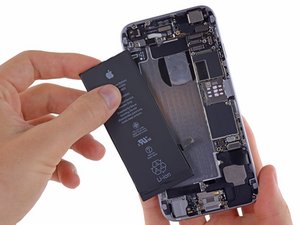 Teardown image of an apple product.