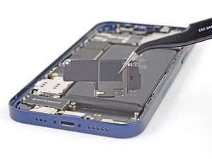 Teardown image of an apple product.