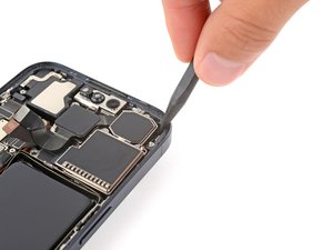 Teardown image of an apple product.