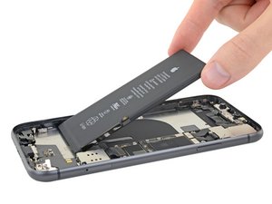 Teardown image of an apple product.