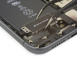 Teardown image of an apple product.