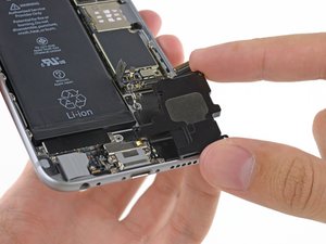 Teardown image of an apple product.