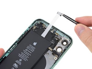 Teardown image of an apple product.
