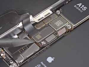 Teardown image of an apple product.