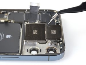 Teardown image of an apple product.