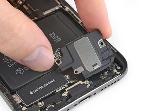 Teardown image of an apple product.