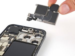Teardown image of an apple product.