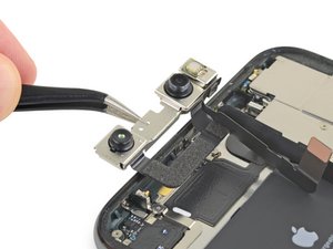 Teardown image of an apple product.