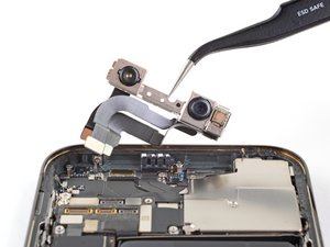 Teardown image of an apple product.