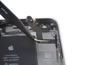 Teardown image of an apple product.