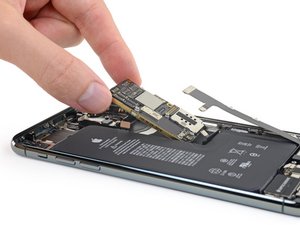 Teardown image of an apple product.