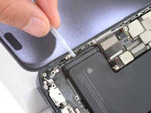 Teardown image of an apple product.
