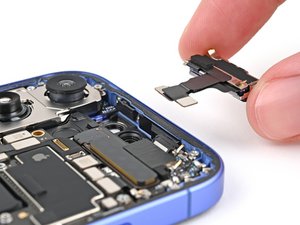 Teardown image of an apple product.