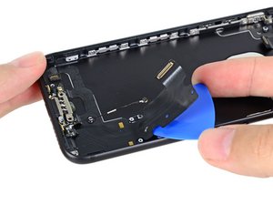 Teardown image of an apple product.