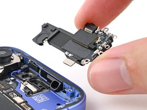 Teardown image of an apple product.
