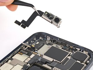 Teardown image of an apple product.