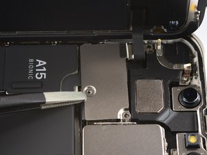 Teardown image of an apple product.