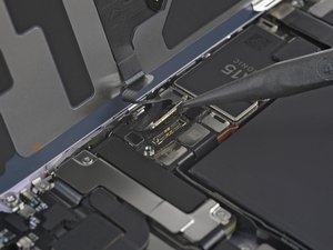 Teardown image of an apple product.