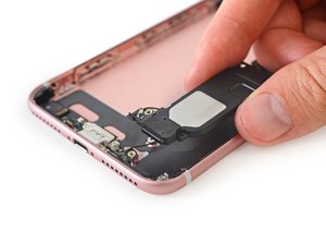 Teardown image of an apple product.