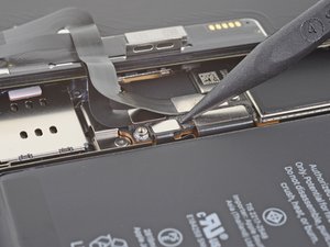 Teardown image of an apple product.