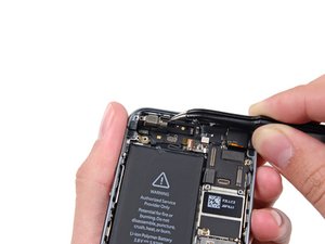 Teardown image of an apple product.