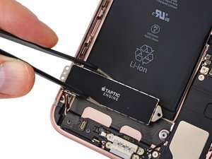 Teardown image of an apple product.