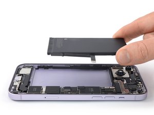 Teardown image of an apple product.